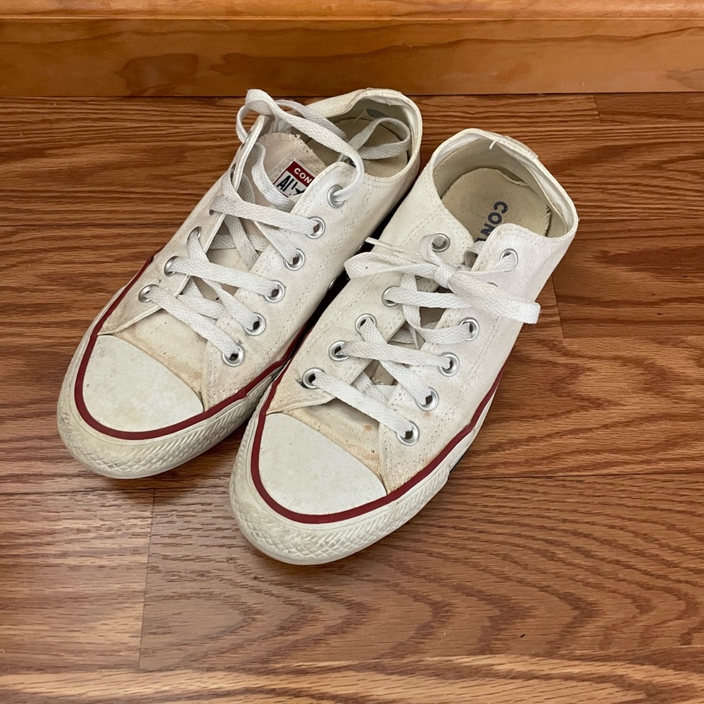 Converse Low Top White Sneakers